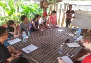 orientation week introducing to cambodia culture and customs