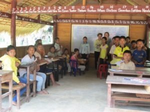 imagine yourself teaching in this classroom in cambodia!