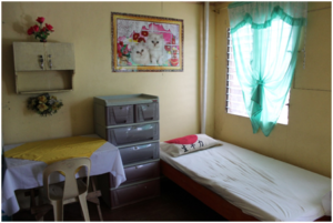 host family room for volunteers