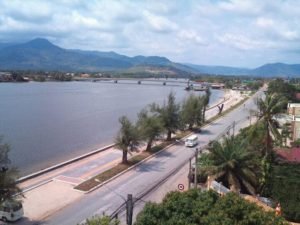 beautiful view of the sea in cambodia