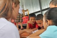 helping children with their work