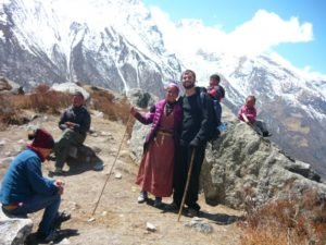 Everest base camp trek touring with volunteer placement