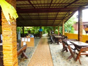 communal areas for the participants