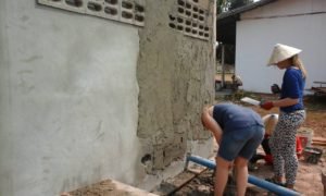 helping the locals in asia construction programs