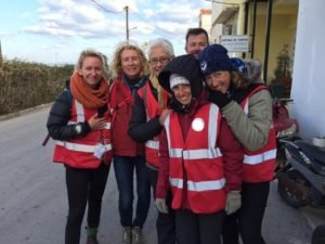 Syrian refugee medical volunteer work Greece