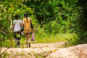 nature walk laos