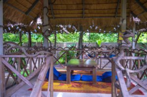 nice accommodations for the volunteers in laos