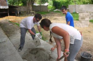 renovating a school in laos through involvement Volunteers