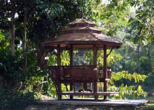 Thailand private room gazebo in