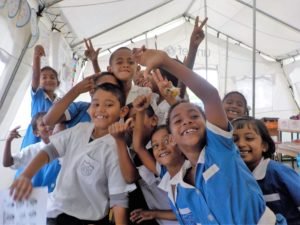 Primary school kids fiji