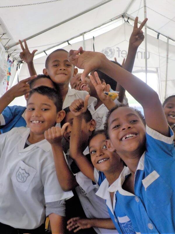 Primary school kids fiji