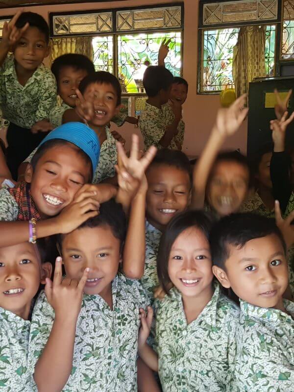 very cute children in Bali