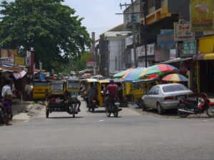 bustling city streets philippines