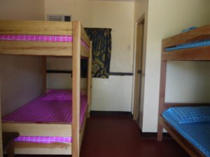 inside the volunteers room