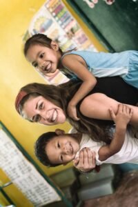 piggy back rides for the kids