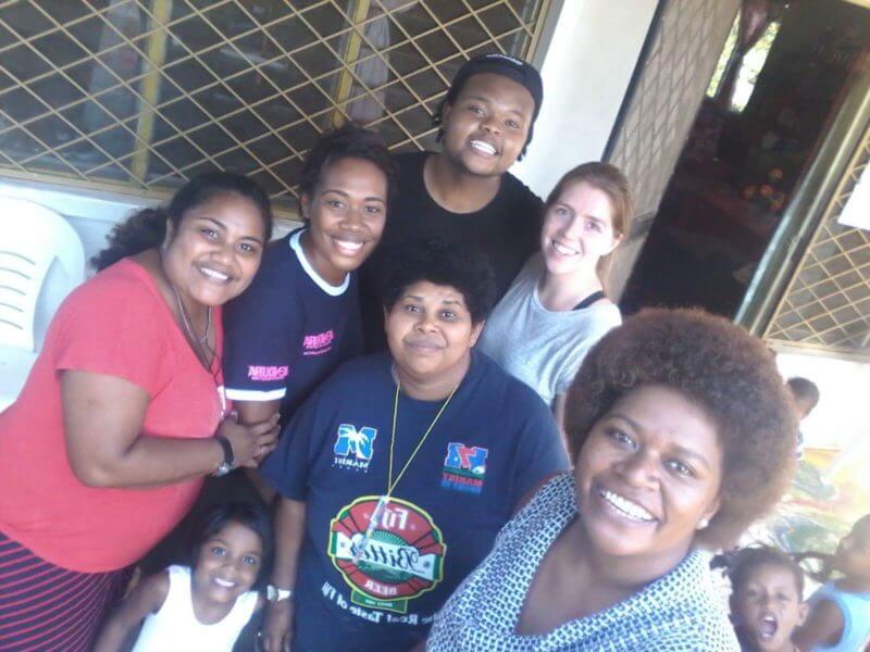 the crew at the childrens home fiji