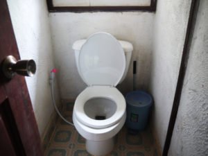 standard western style toilets in accommodations