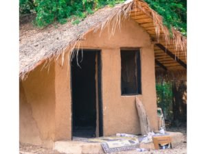 help build clay houses for the monks in thailand