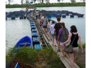 guided tour for volunteer cultural orientation week thailand