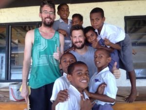 fiji island construction volunteering
