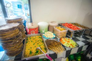 proper nutrition for the volunteers