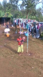 looking after the baby sister