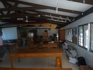 construction and rebuilding in fiji remote island