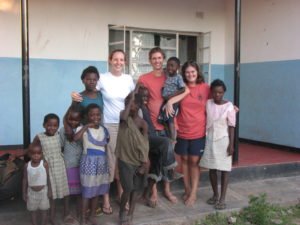 Sonia & vols with kids