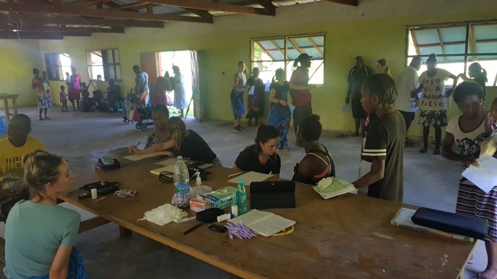 nutritional health checks IVI volunteering vanuatu