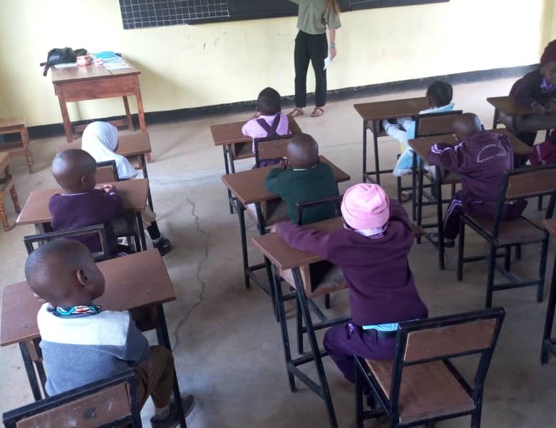 teaching English in Tanzania with IVI