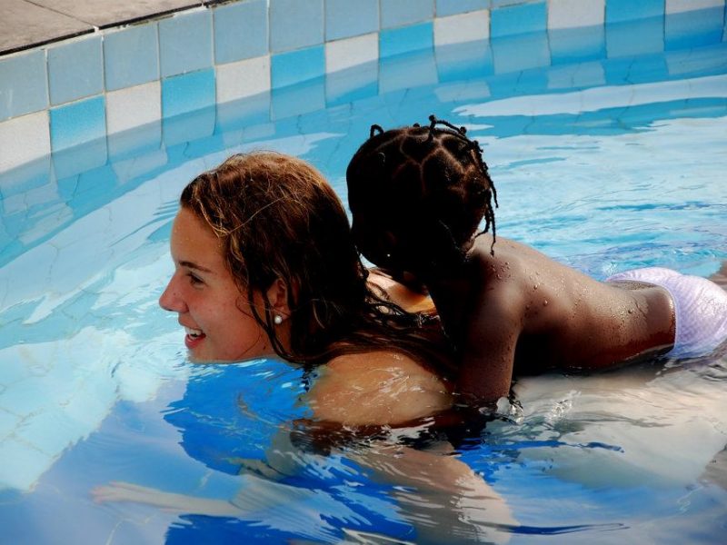 swimming lessons in Ghana