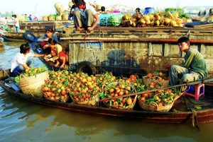 Floating market