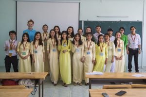 Group photo of participants with students- Ho Chi Minh (2)