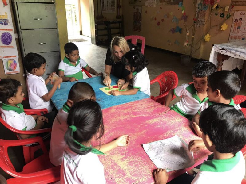 Kandy kindergarten Teaching