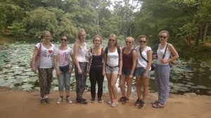 group on 4 week experience with IVI volunteers