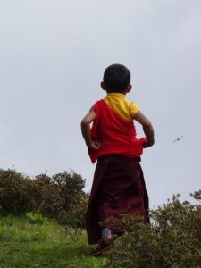 young monk in Nepal