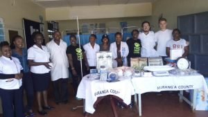 Group photo of participants and coordinators with local doctors