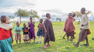 Maasai children