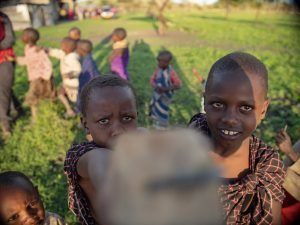 Maasai children