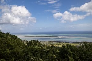 view over beach