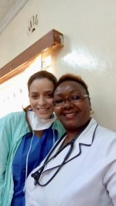 Participant with doctor