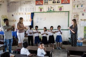 _Dental health workshop in a school