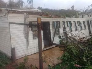 cyclone harold damage of building