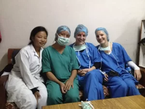 vollies in scrubs