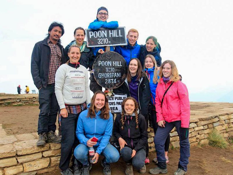 group at poon hill