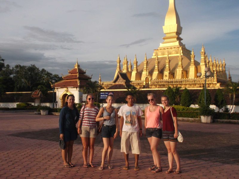 Golden Pagoda - Group photo