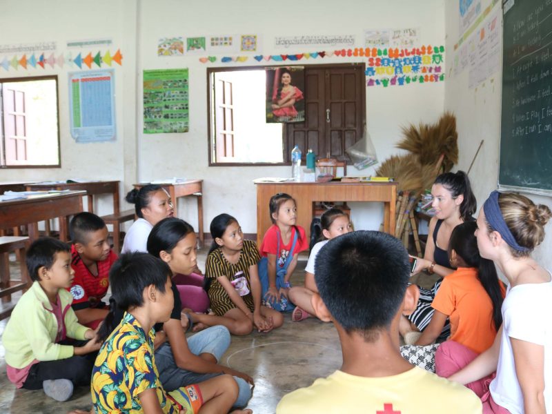 teaching in laos