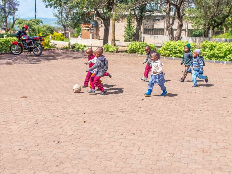 Students playing football during break time (9)-4