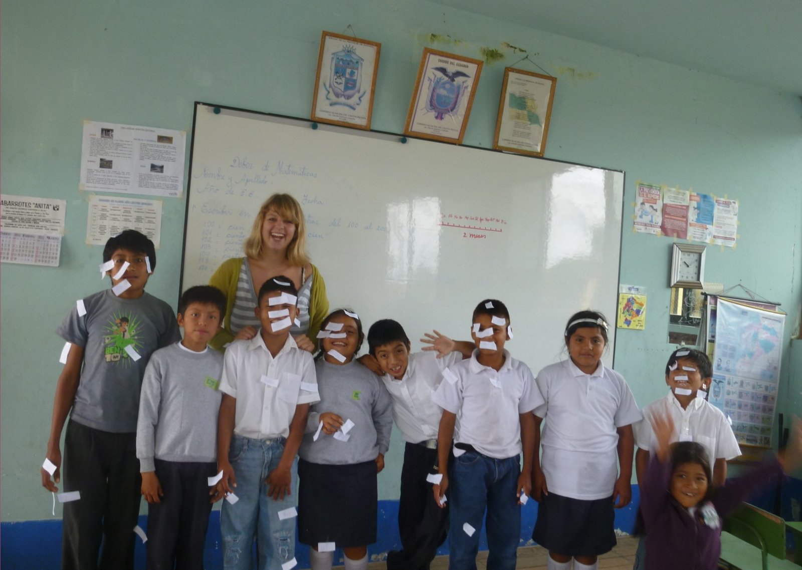 school kids ecuador