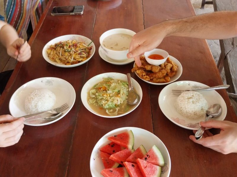 lunch in chiang mai